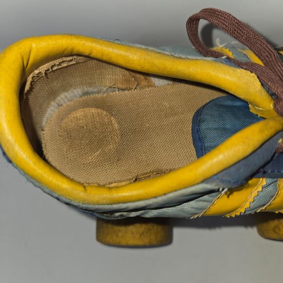 Vintage Nash Cruisers Roller Skates Youth Size 13-1 Blue Yellow Complete - Picture 13 of 16